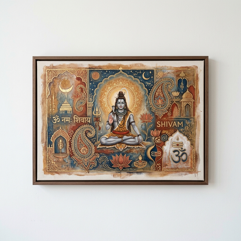 Heritage Pichwai and Spiritual Canvas Art